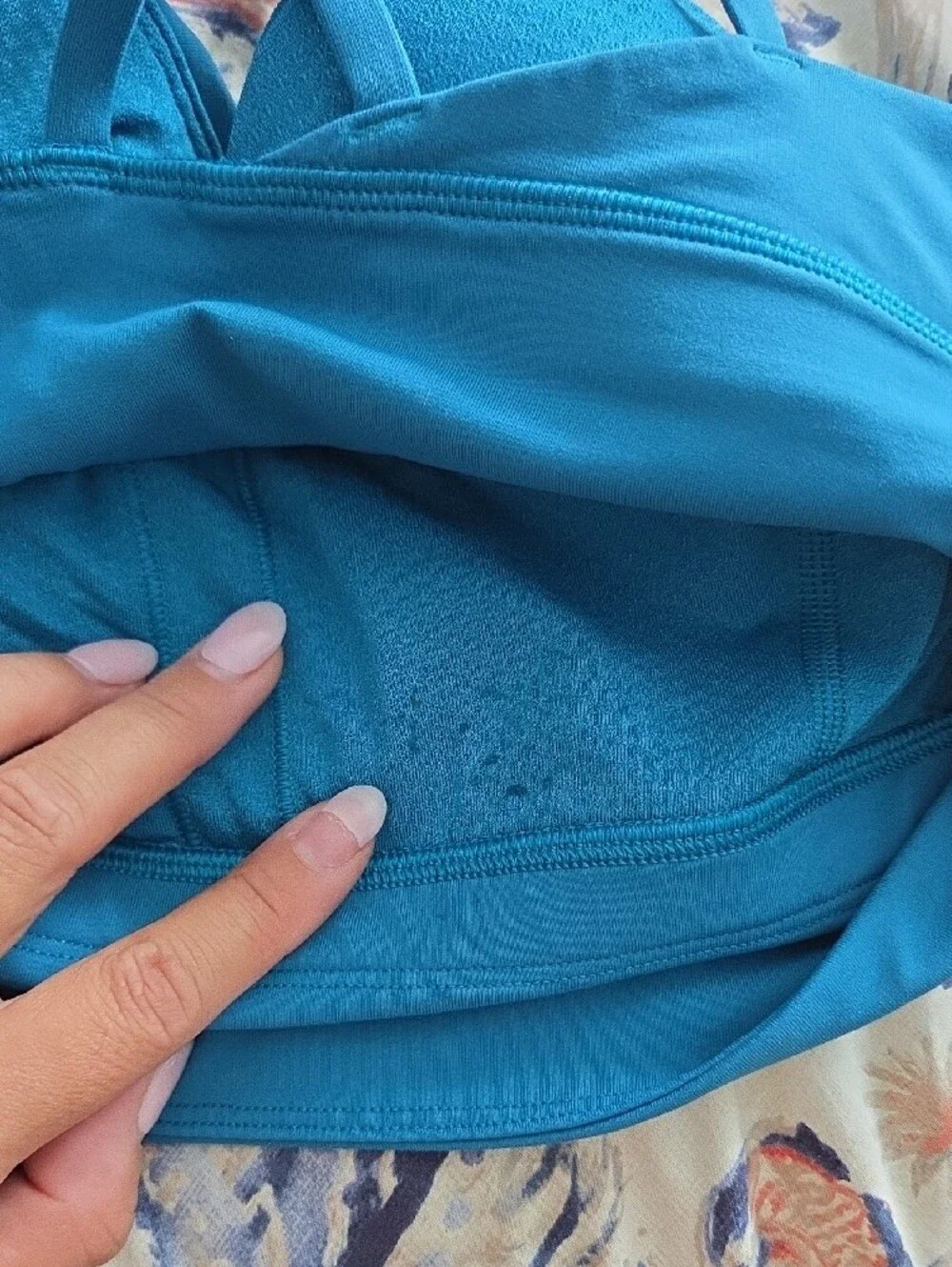 Lululemon Free To Be Serene Long Line Bra 12 Energy Align